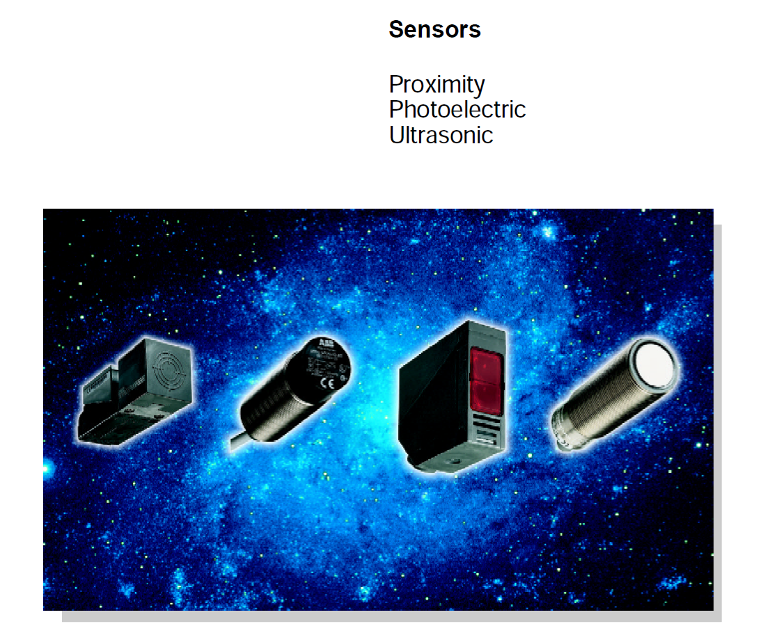 ABB Sensors (Proximity Photoelectric Ultrasonic.. ..传感器(接近传感器 光电传感器 超声波传感器