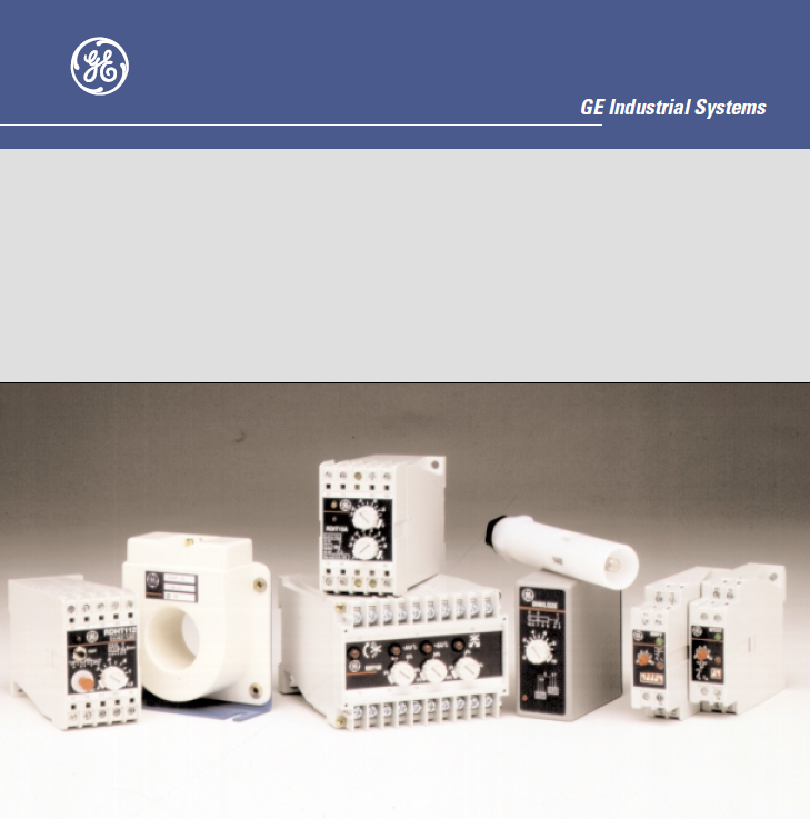 GE (General Electric)通用电气低压电子时间继电器和控制继电器Low-voltage electronic time relays and control relays