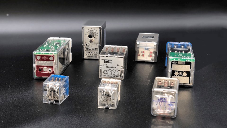 TEC and MTI industrial relays and Contactors工業繼電器和接觸器 .. .. ..