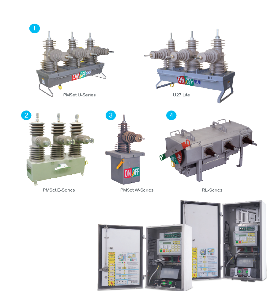 Schneider Electric施耐德电气-（户外）自动重合器/分段器(Outdoor)Automatic Circuit Reclosers/ Sectionalisers（23-25 BYLDAO）